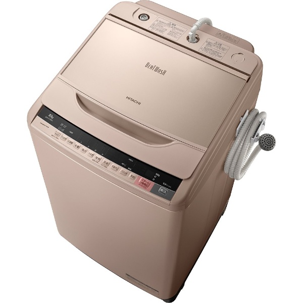 BW-V100A-N 全自動洗濯機 ビートウォッシュ シャンパン [洗濯10.0kg