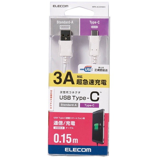 USBP[u USBiA-Cj Fؕi 0.1m zCg