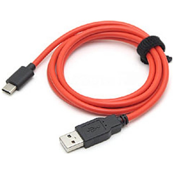 USB-A ⇔ USB-Cケーブル [充電 /転送 /1.2m /USB2.0] レッド RC-HCAC12R