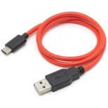 USB-A ⇔ USB-Cケーブル [充電 /転送 /0.6m /USB2.0] レッド RC-HCAC06R