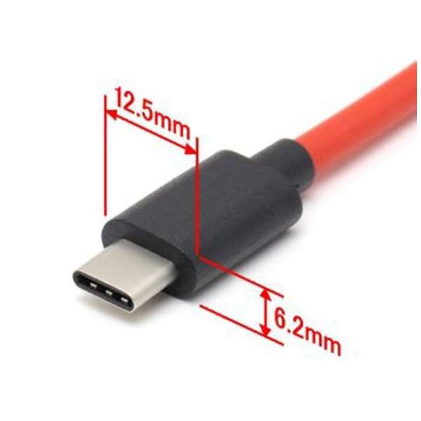 USB-A ⇔ USB-Cケーブル [充電 /転送 /0.6m /USB2.0] レッド RC-HCAC06R_2