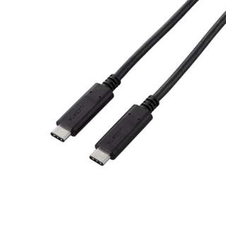 USB-C ⇔ USB-Cケーブル [充電 /転送 /0.5m /USB Power Delivery /100W /USB2.0] ブラック U2C-CC5P05NBK