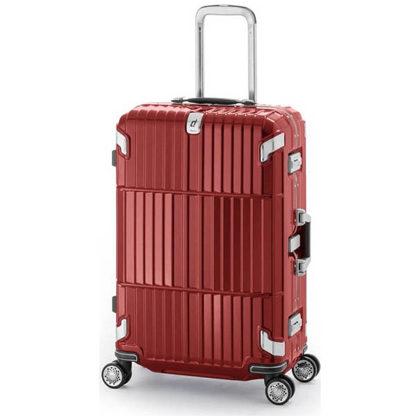 注目のブランド スーツケース 60L departure ディパーチャー HD-505-27 TSAロック搭載 シャイニングレッド 人気の贈り物が大集合