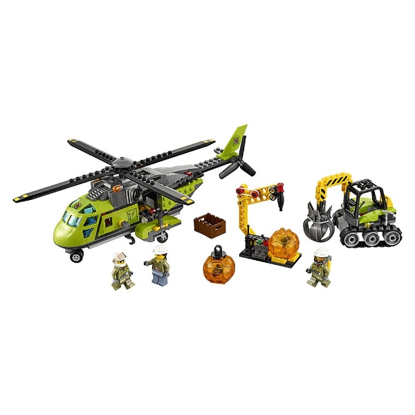 LEGO（レゴ） 60123 シティ 火山調査隊のヘリコプター レゴジャパン