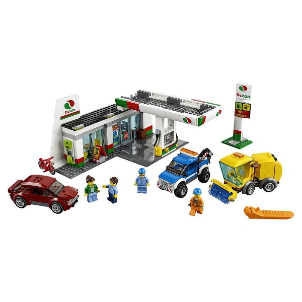 LEGO（レゴ） 60132 シティ ガソリンスタンド レゴジャパン｜LEGO 通販