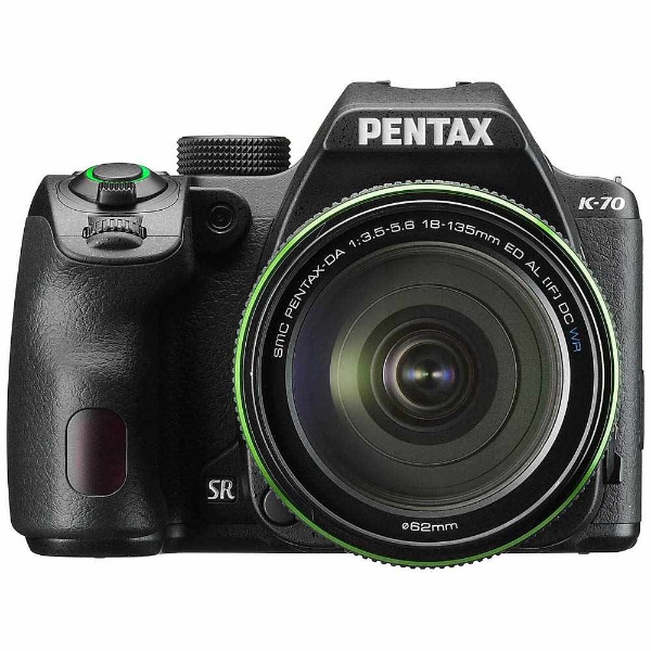 PENTAX K-70 デジタル一眼レフカメラ 18-135WR レンズキット ブラック 