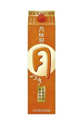 ビック酒販 - 月桂冠 定番酒 月 2000mlパック【日本酒･清酒】