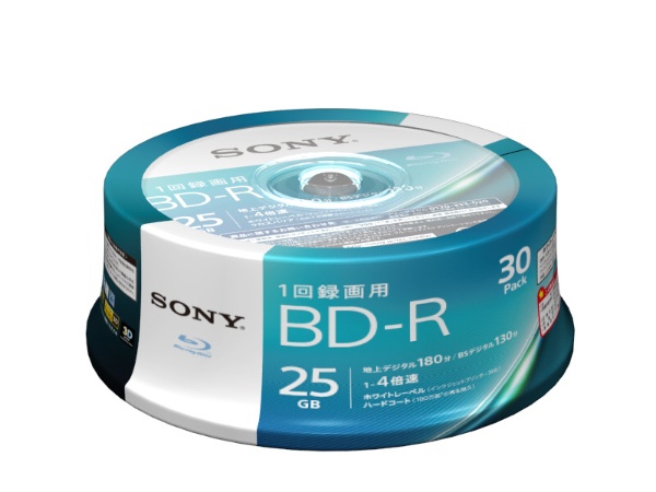 新品 SONY録画用BD-R 25GB 30枚 30BNR1VJPP4×3個