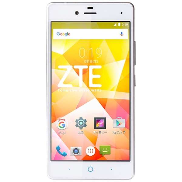 Zte Blade E01 ホワイト Bladee01white Android 5 1 5 0型 メモリ ストレージ 1gb 8gb Nanosimｘ2 Simフリースマートフォン Zte ゼットティーイー 通販 ビックカメラ Com