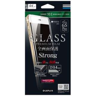 iPhone 6s Plus^6 Plusp@GLASS PREMIUM FILM Sʕی Strong@zCg@LEPLUS LP-I6SPRFGLFWH