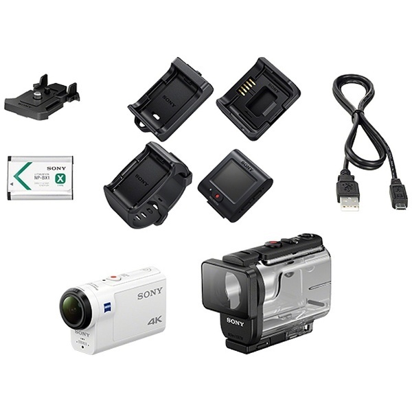 FDR-X3000R アクションカメラ ライブビューリモコンキット [4K対応 /防水+防塵+耐衝撃 /光学式（空間光学方式、アクティブモード搭載）]  ソニー｜SONY 通販