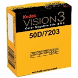彩色底片VISION3 50D超级市场8电影胶卷7203 50英尺