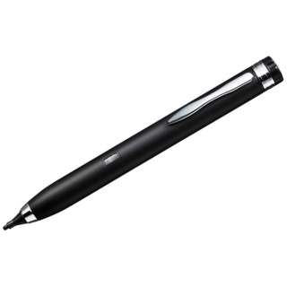 〔タッチペン〕　電池式極細タッチペン　ブラック　PDA-PEN41BK