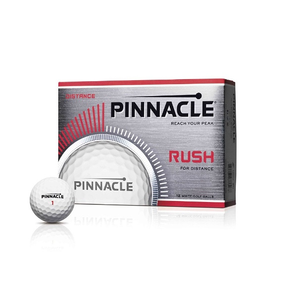 ゴルフボール PINNACLE RUSH ホワイト P4034S [12球（1ダース 