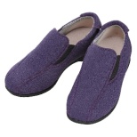 [护理鞋]摩卡女式无袖内衣开(S/紫色)《两脚》