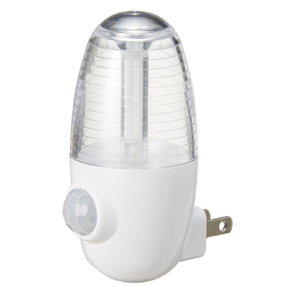LEDセンサーナイトライト ホワイト NASMN01WH [白色 /コンセント式