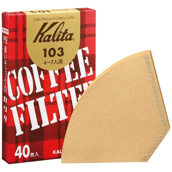 コーヒーフィルター FP103ロシ （40枚） ブラウン カリタ｜Kalita 通販