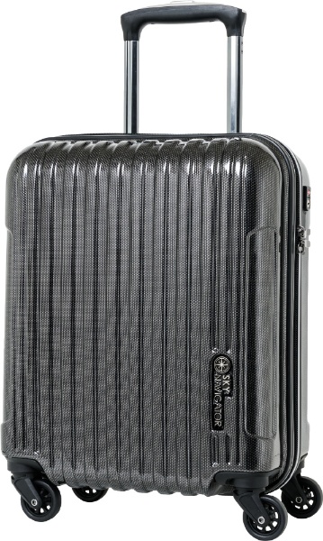 スーツケース コインロッカー対応キャリー 25L Black Carbon SK-0722