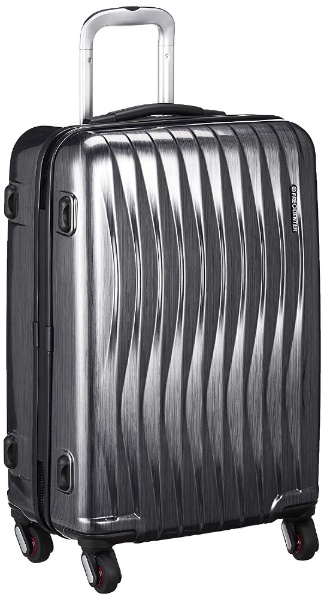 スーツケース 56L FREQUENTER WAVE(フリクエンターウェーブ) ガンメタ 1-621 [TSAロック搭載]
