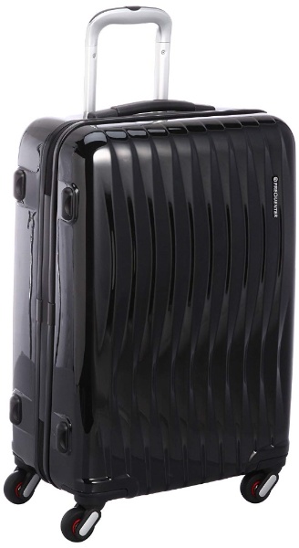スーツケース 56L FREQUENTER 数々の賞を受賞 WAVE 1-621 商舗 フリクエンターウェーブ TSAロック搭載 ブラック