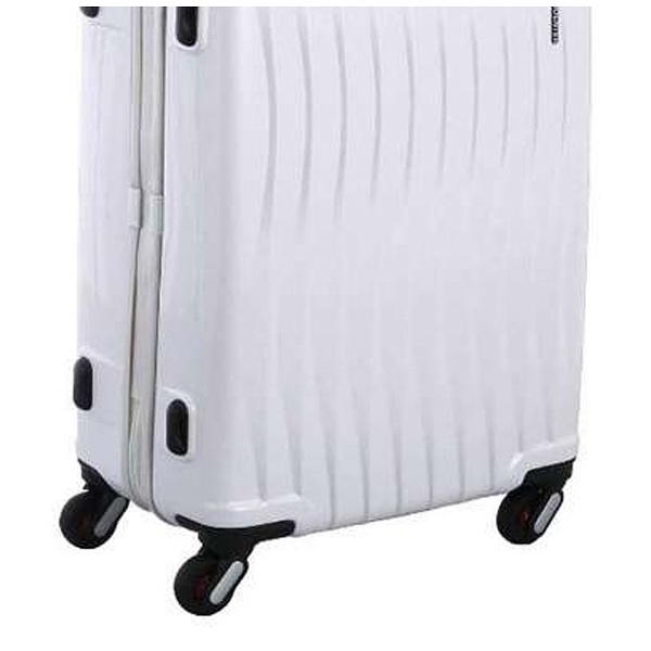 スーツケース 56L FREQUENTER WAVE(フリクエンターウェーブ) ホワイト 1-621 [TSAロック搭載]