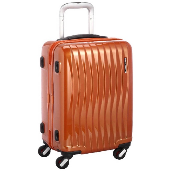 ビックカメラ.com - スーツケース 34L FREQUENTER WAVE(フリクエンターウェーブ) オレンジ 1-622 [TSAロック搭載]