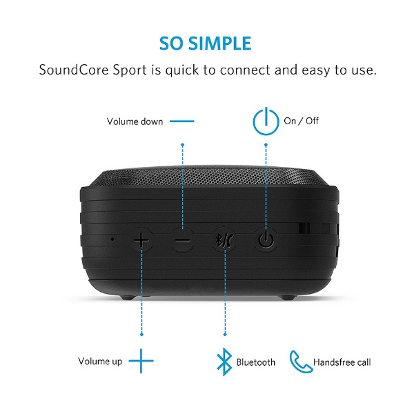 a3182011 soundcore コレクション sport 防水bluetooth対応スピーカー