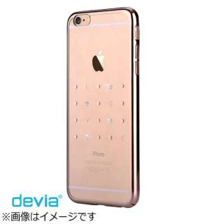 Iphone 6s 6用 Devia Crystal Love シャンパンゴールド Bldv 076 Gd