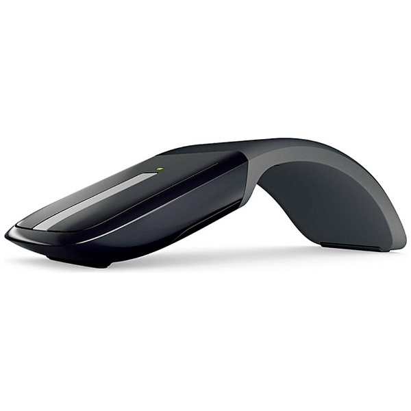 2021春大特価セール RVF-00062 タブレット対応 マウス Arc Touch Mouse 楽天 USB BlueLED ワイヤレス ブラック 3ボタン 無線