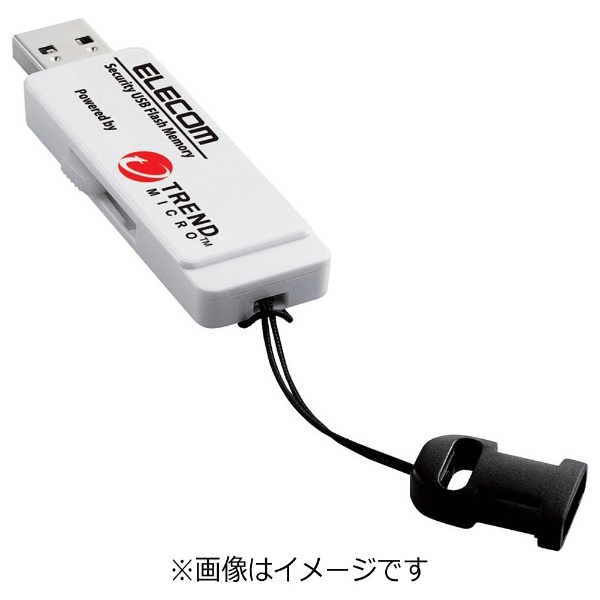 USBメモリ ホワイト MF-PUVT304GA1 [4GB /USB TypeA /USB3.0 /スライド式]