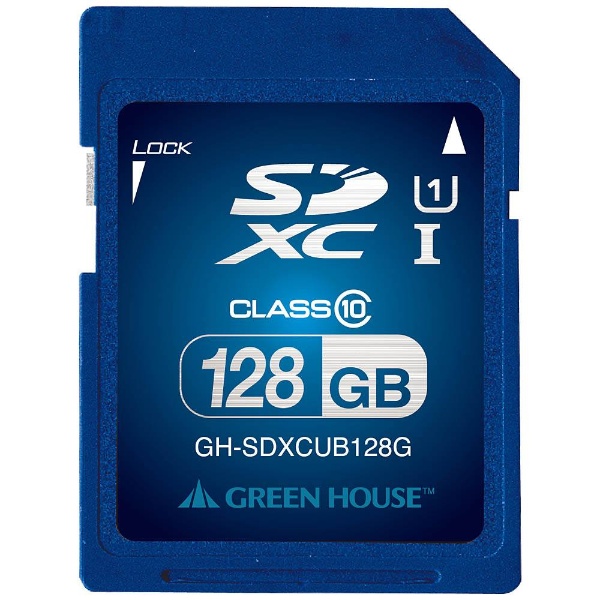 SDXCカード GH-SDMI-WMAシリーズ GH-SDXCUB128G [Class10 /128GB