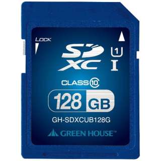 SDXCJ[h GH-SDMI-WMAV[Y GH-SDXCUB128G [Class10 /128GB] yïׁAOsǂɂԕiEsz