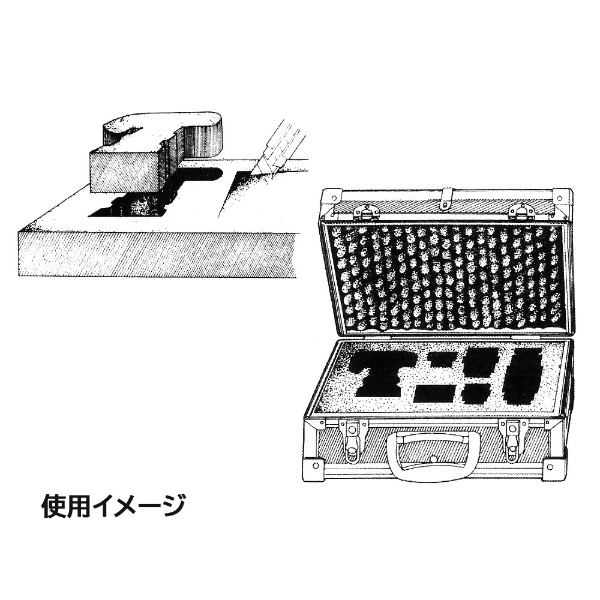 E-6596 ハードウレタンフォームL型60mm エツミ｜ETSUMI 通販