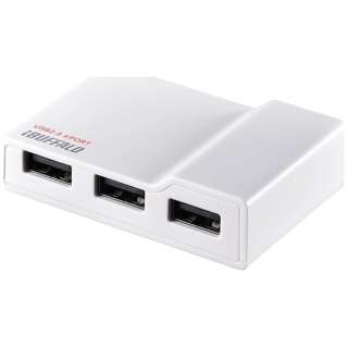 BSH4A11 USBハブ ホワイト [バス＆セルフパワー /4ポート /USB2.0対応]_1