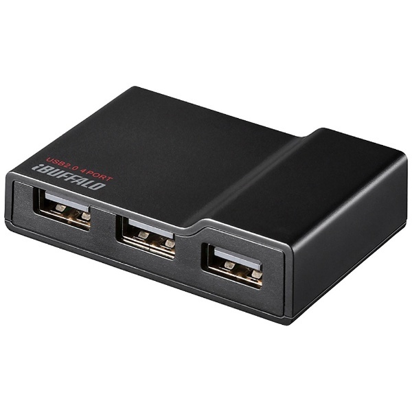USB-2HCS10 USBハブ ブラック [セルフパワー /10ポート /USB2.0対応 