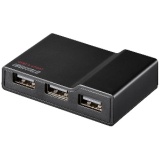 BSH4A11 USBハブ ブラック [バス＆セルフパワー /4ポート /USB2.0対応]_1
