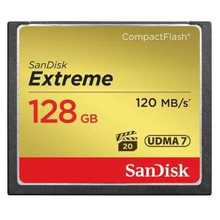 ＣｏｍｐａｃｔＦｌａｓｈ Extreme(ekusutorimu)SDCFXSB-128G-J61[128GB]