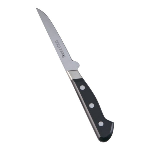 高炭素ステンレス 料理包丁 骨取りナイフ ボーニングナイフ　黒
