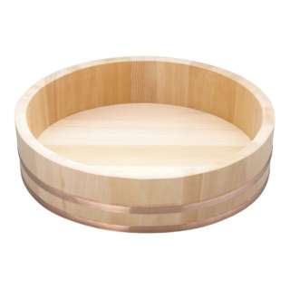 木製銅箍 飯台(サワラ材) 48cm ＜BHV01048＞