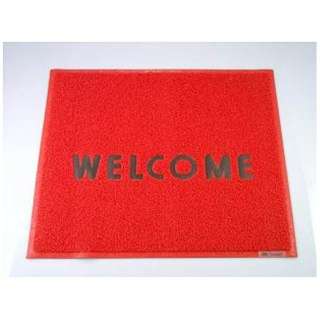 3M 文字入マット WELCOME 赤 ＜KMT1313A＞