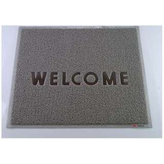 3M 文字入マット WELCOME グレー ＜KMT1319D＞