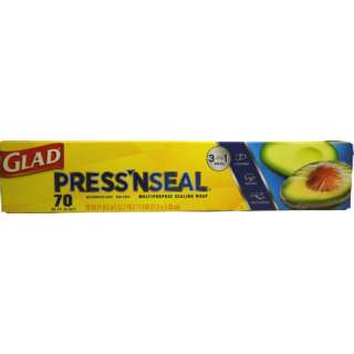 食品包装用ラップ 「グラッドプレス＆シール」　PRESS’N SEAL