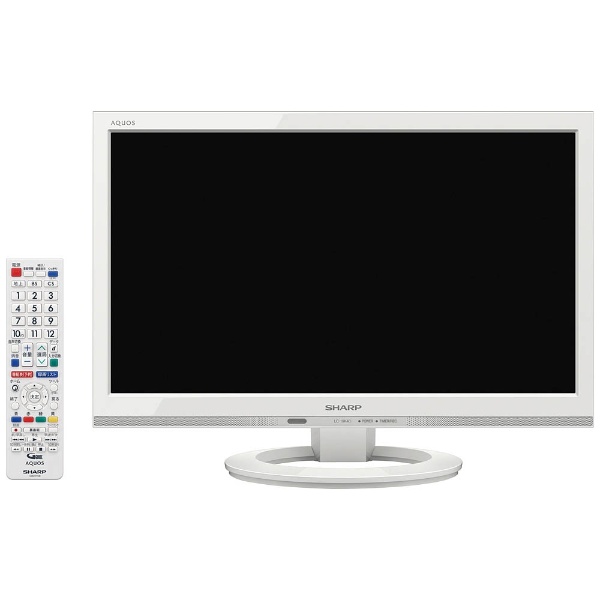 SHARP 液晶カラーテレビ LC-19K40-W
