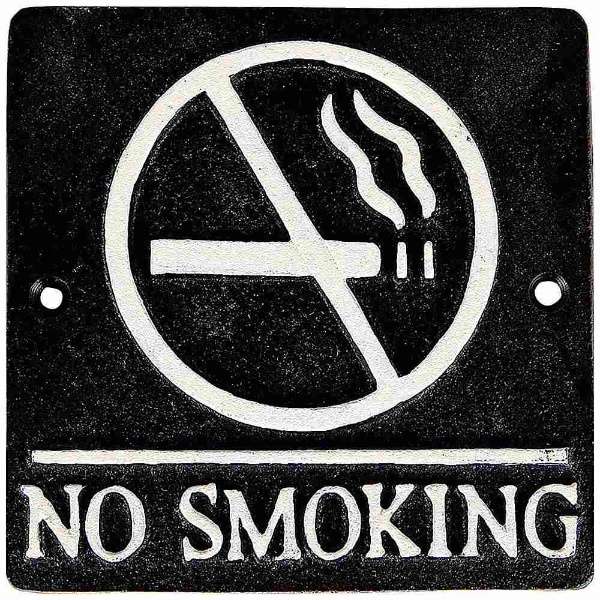 スクエアサイン NO SMOKING BL S355-117ABK ＜ZSIA601＞_1