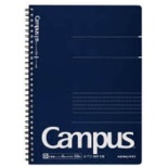 Campus(校园)双床房环笔记本藏青色T113BT-DB[含准B5、B5/6mm(B格)/点的格]