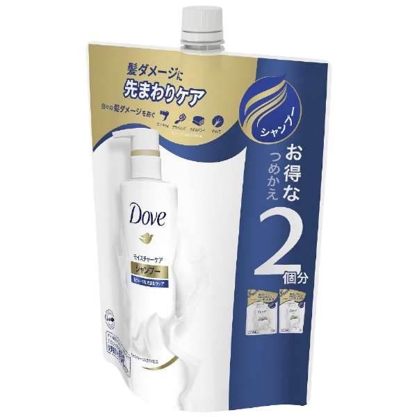 Dove(davu)水分护理护理洗发水替换装(700g)[洗发水]_4