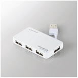 U2H-YKN4B USBハブ ホワイト [バスパワー /4ポート /USB2.0対応]