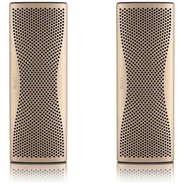 ブルートゥース スピーカー MUO GOLDStereoPack ホライゾンゴールド [Bluetooth対応] KEF｜ケーイーエフ 通販 |  ビックカメラ.com