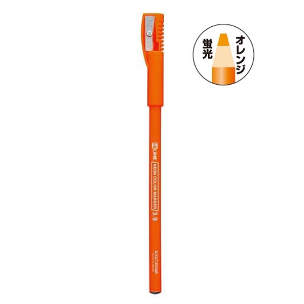 色鉛筆 予約販売 鉛筆の蛍光マーカー おすすめ RF017OR オレンジ