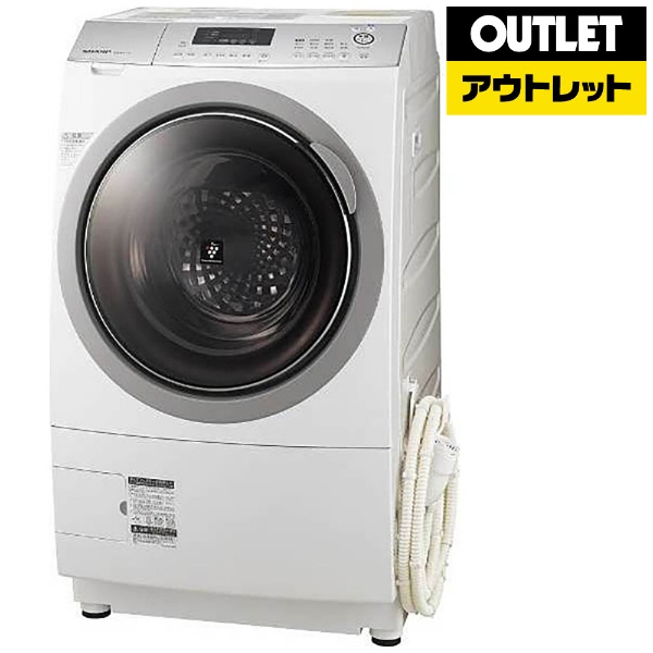 アウトレット品】 ES-A210-SL ドラム式洗濯乾燥機 シルバー系 [洗濯